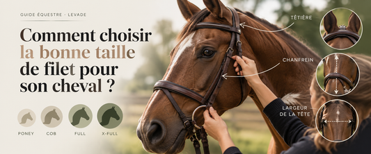Comment choisir la bonne taille de filet pour son cheval ?