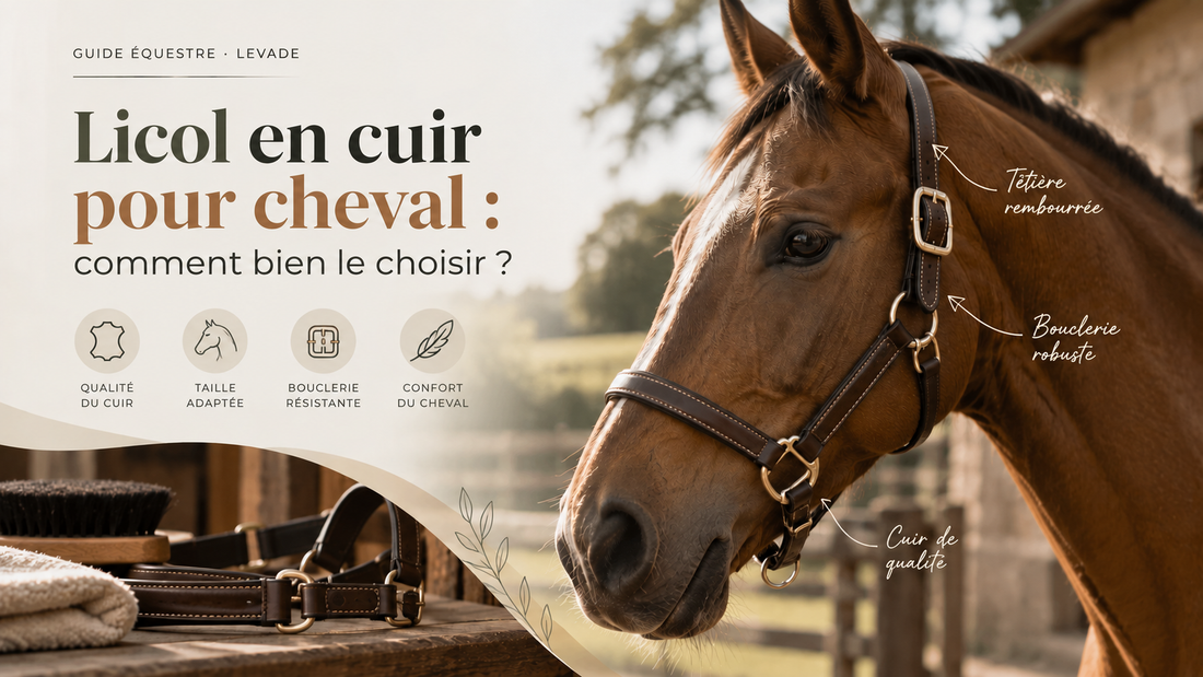Licol en cuir pour cheval : comment bien le choisir ?