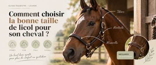 Comment choisir la bonne taille de licol pour son cheval ?