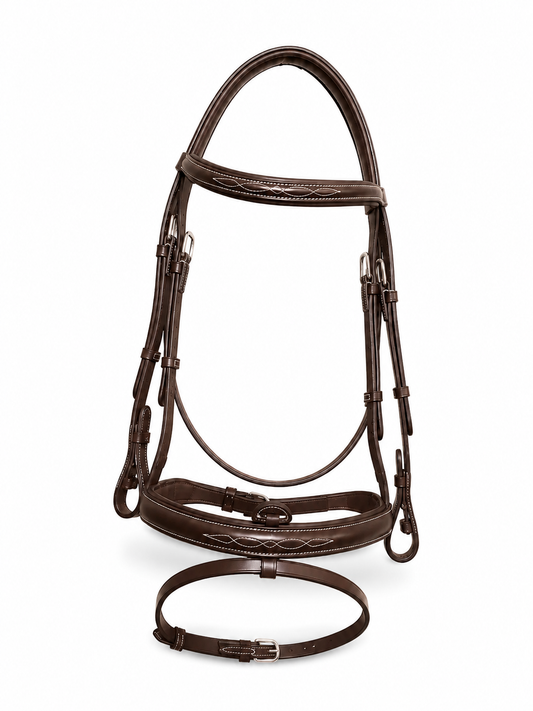 Bridon avec Noseband Amovible